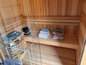 Private Sauna im eifelhausaufzeit